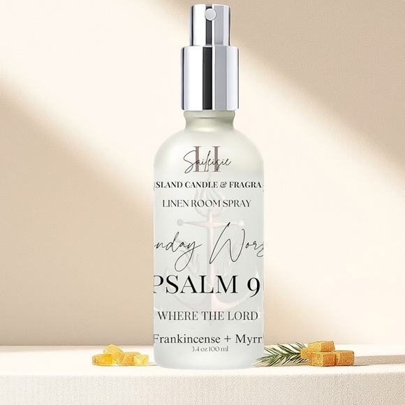 Sunday Worship Linen Room Spray | Frankincense + Myrrh | Bible Study 3.4oz - Picture 9 of 14